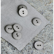 Knopf Curb Cotton 18 mm stone
