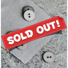 Knopf Curb Cotton 18 mm stone