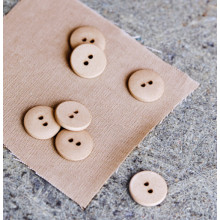Knopf Curb Cotton 18 mm dune