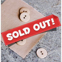 Knopf Curb Cotton 18 mm dune