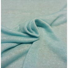 Hanf-Strickjersey sky