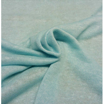 Hanf-Strickjersey sky