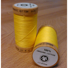 Nähgarn Bio-Baumwolle 100 m - 4803 gelb