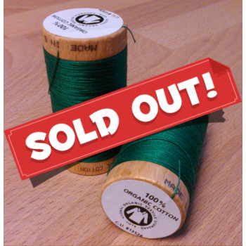 Nähgarn Bio-Baumwolle 100 m - 4821 grün