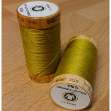 Nähgarn Bio-Baumwolle 100 m - 4823 wiesengrün 