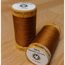 Nähgarn Bio-Baumwolle 100 m - 4827 hellbraun