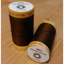 Nähgarn Bio-Baumwolle 100 m - 4829 schokobraun