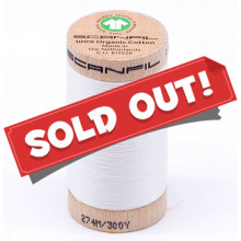 Nähgarn Bio-Baumwolle 275 m - 4800 bright white