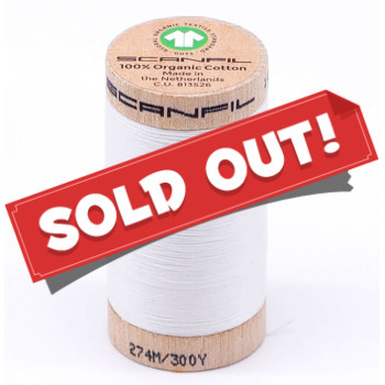 Nähgarn Bio-Baumwolle 275 m - 4800 bright white
