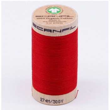 Nähgarn Bio-Baumwolle 275 m - 4805 high risk red