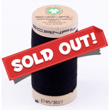 Nähgarn Bio-Baumwolle 275 m - 4808 jet black