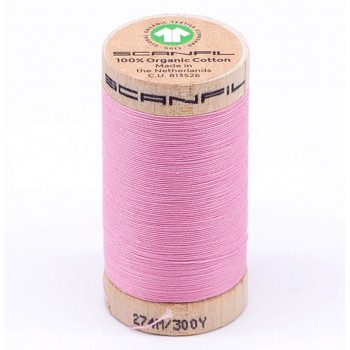 Nähgarn Bio-Baumwolle 275 m - 4809 candy pink
