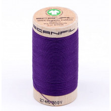 Nähgarn Bio-Baumwolle 275 m - 4813 royal purple