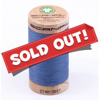 Nähgarn Bio-Baumwolle 275 m - 4816 blue shadow