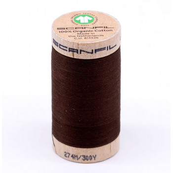 Nähgarn Bio-Baumwolle 275 m - 4829 cocoa brown