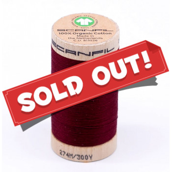 Nähgarn Bio-Baumwolle 275 m - 4870 rhubarb