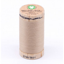 Nähgarn Bio-Baumwolle 275 m - 4873 ivory cream