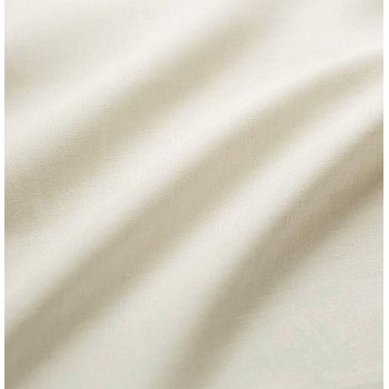 Leinen-Chambray creme