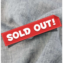 Reststück 34 cm Leinen-Chambray dunkelblau