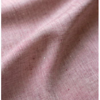 Leinen-Chambray rosa