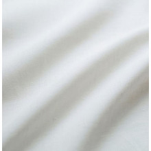 Leinen-Chambray weiß
