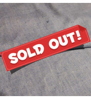 Reststück 44 cm Leinendenim altblau