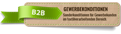 Gewerberabatt Stoffeinkauf