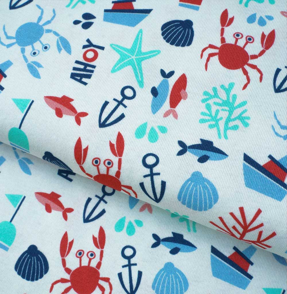 Feinrippjersey Beachcombers