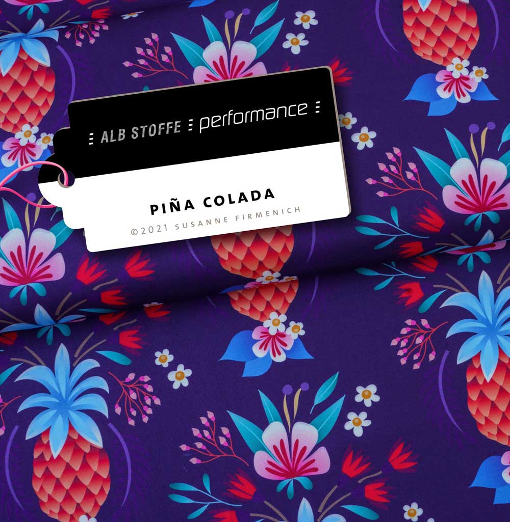 Performance Activewear Jersey Pina Colada